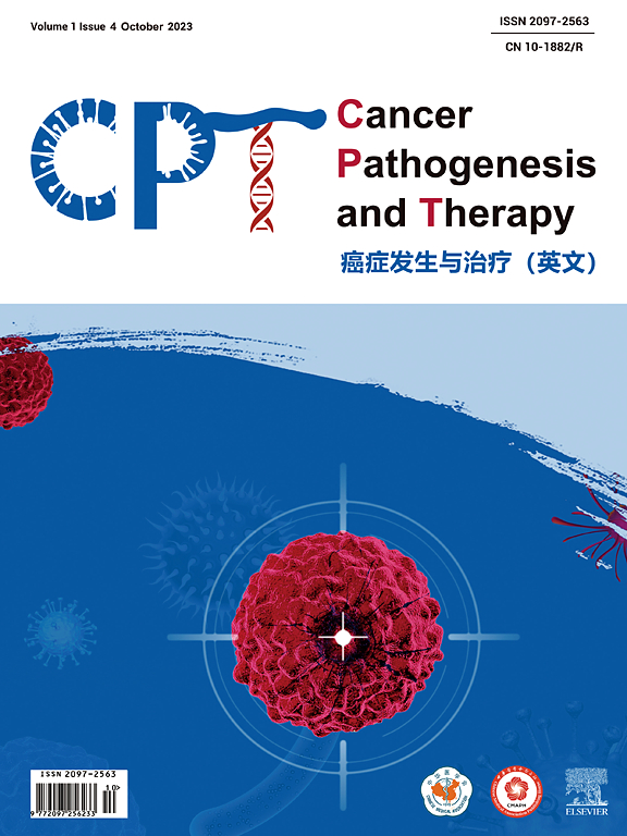 Go to journal home page - Cancer Pathogenesis and Therapy